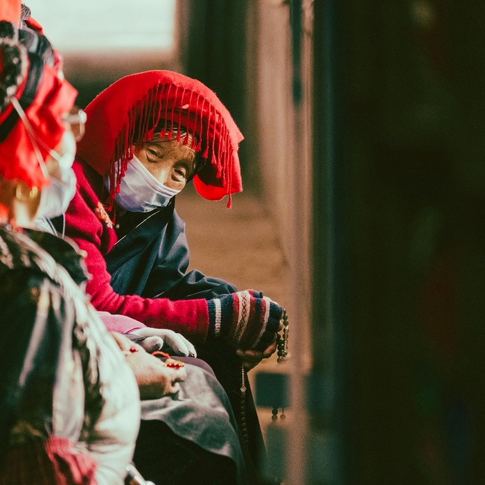 법주사 풍경
