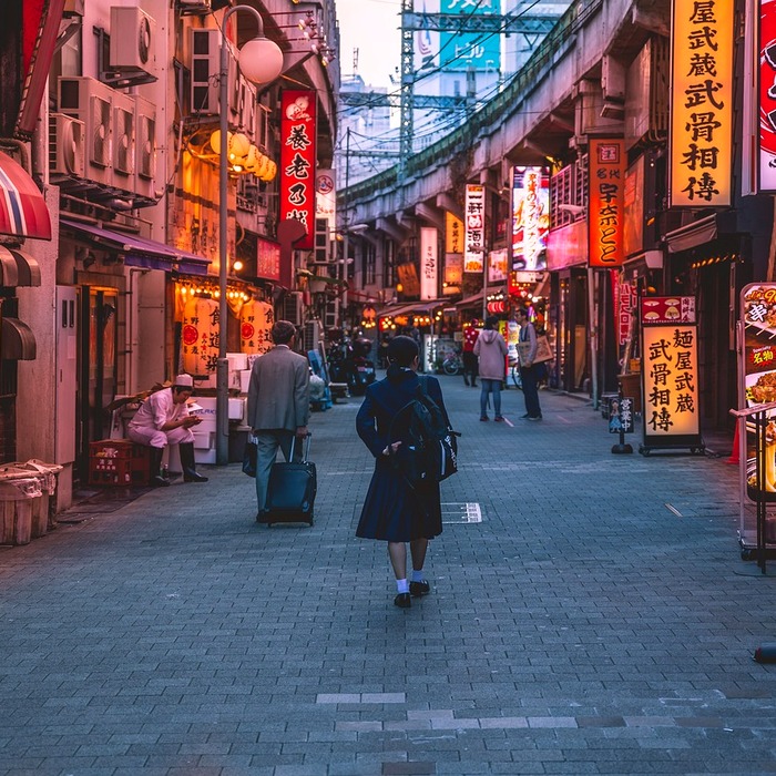 전통 일본식 상점
