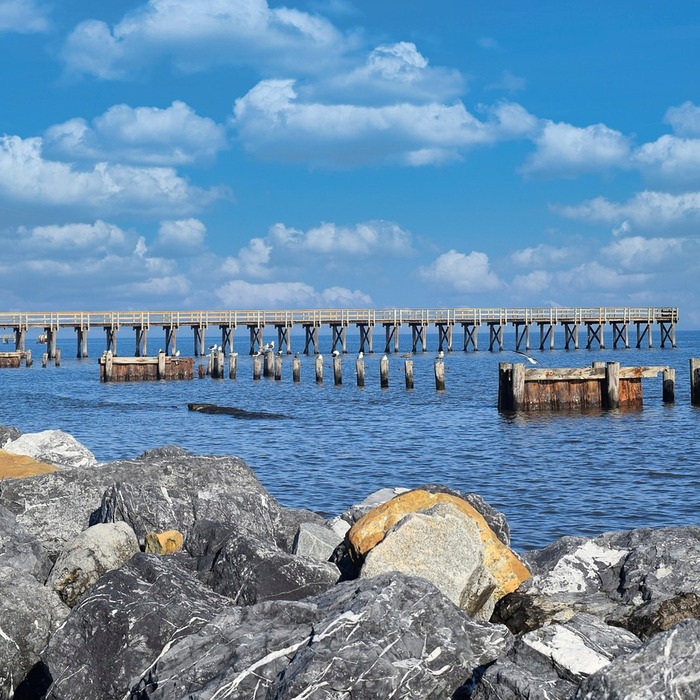 해안 경치 산책로