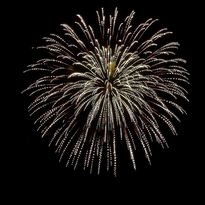 양력설 불꽃놀이