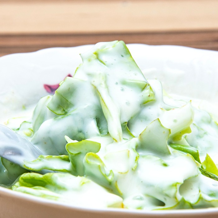 건강한 드레싱 재료