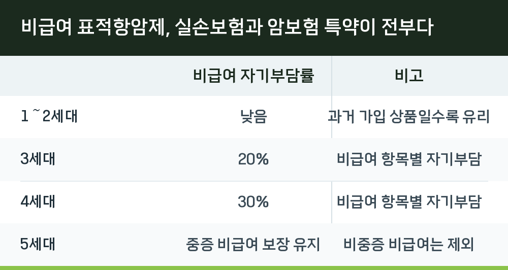 비급여 표적항암제, 실손보험과 암보험 특약이 전부다