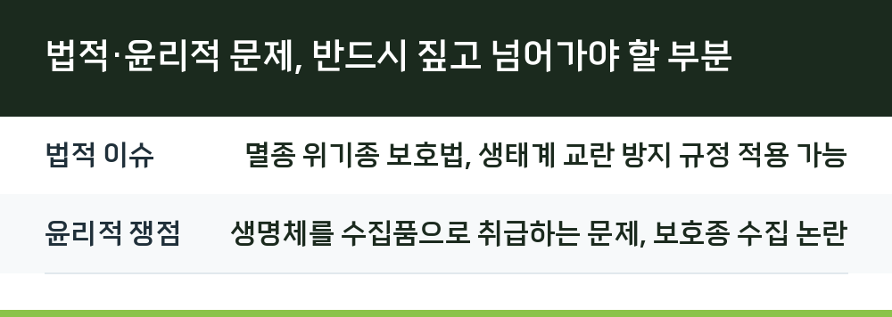 법적·윤리적 문제, 반드시 짚고 넘어가야 할 부분